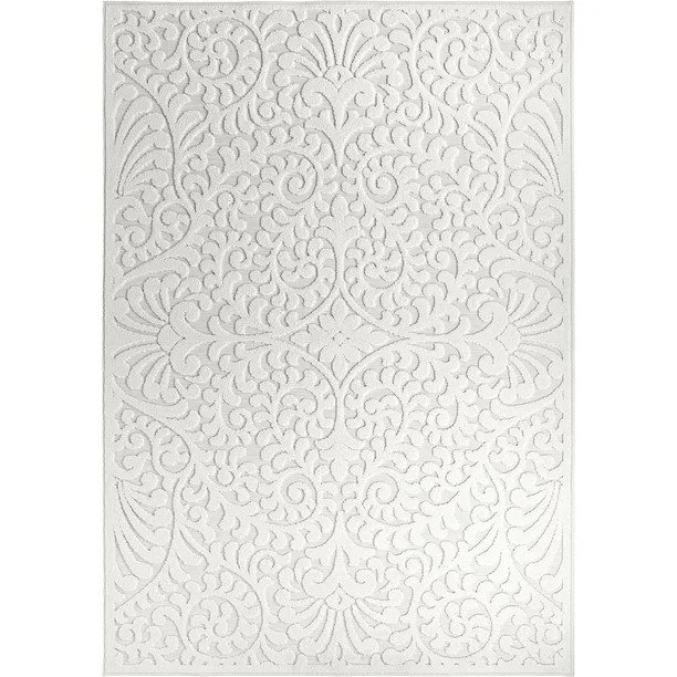 My Texas House Bluebonnets Indoor- Outdoor, Floral, Area Rug, Natural, 7'9" x 10'10" - Walmart.co... | Walmart (US)