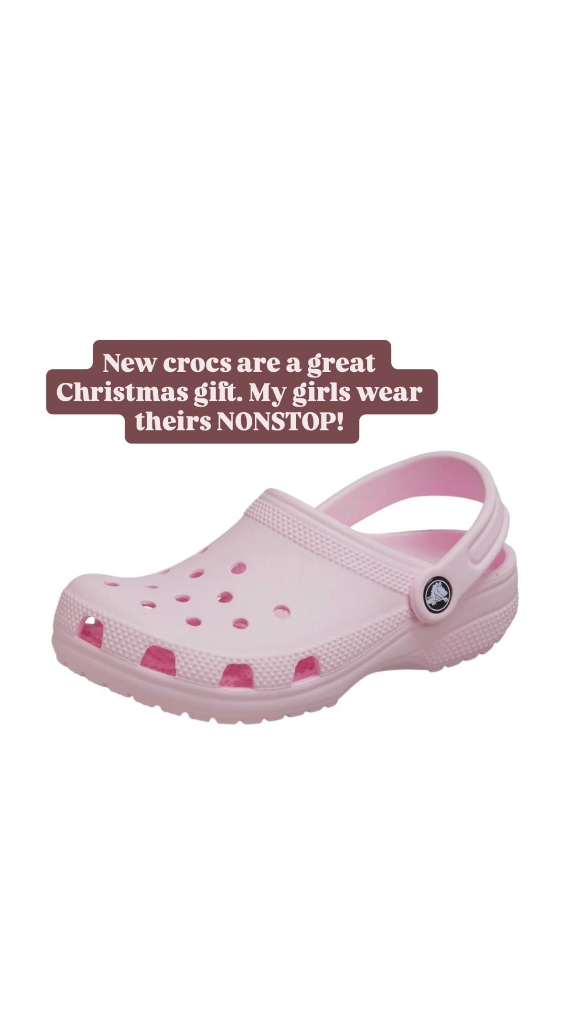 I feel like crocs is a great gift for any kid this Christmas! They come in several different colors! 

Loverly Grey, crocs, kids gift ideas 

#LTKKids #LTKHoliday #LTKGiftGuide