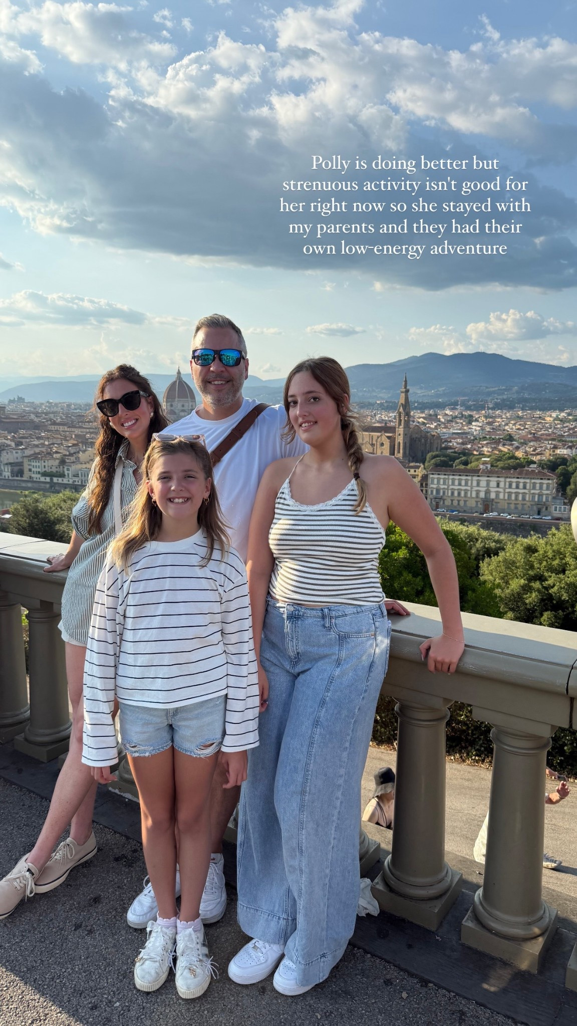 What we wore to bike around the city 😍