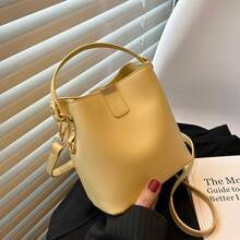 Minimalist Bucket Bag Top Handle Mini | SHEIN