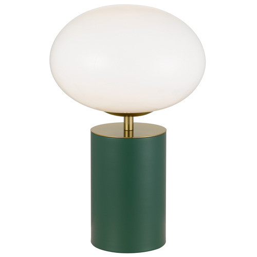 32cm Lyon Touch Table Lamp Colour: Green | Temple & Webster AU