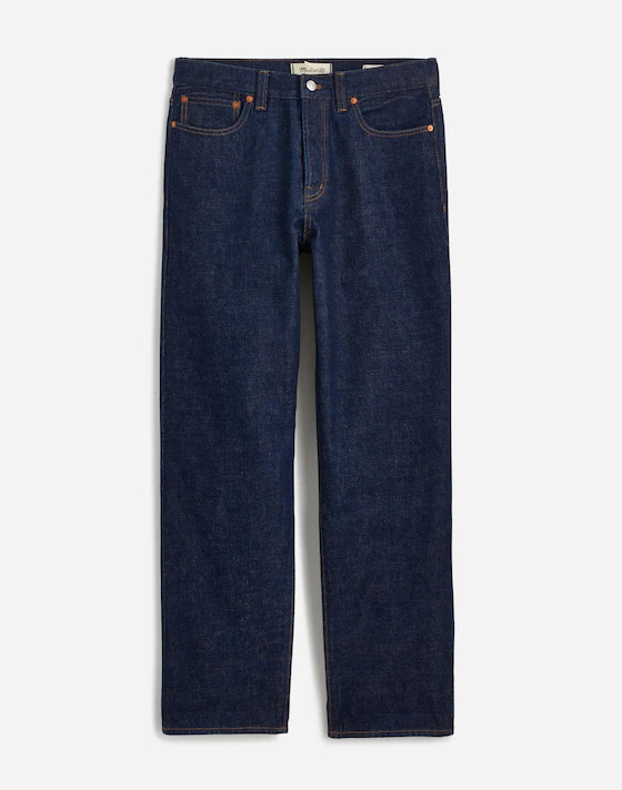 The 1991 Loose Straight Japanese Selvedge Jean in Rinse Wash | Madewell | Madewell