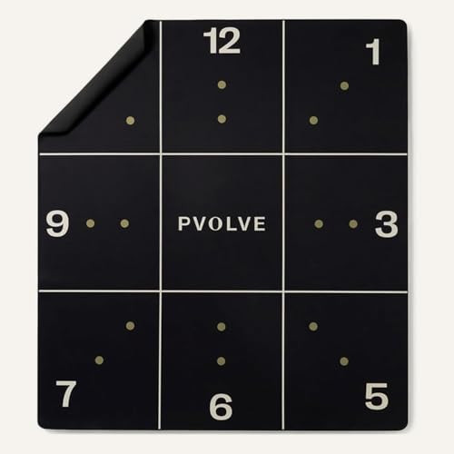 Pvolve Precision Mat - Home Workout Equipment, 4.6’ x 4’ x 2.2mm Rubber Mat for Home Gym, Cardio, Fitness, Designed To Be Used with The Pvolve Functional Fitness Method | Amazon (US)