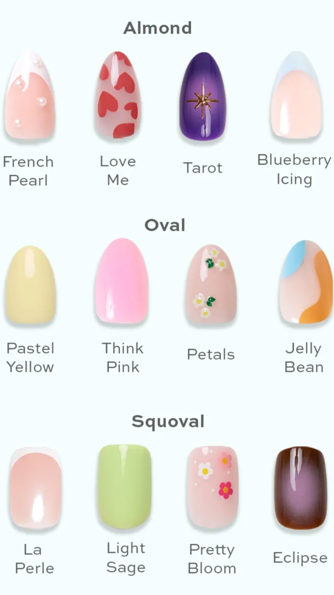 the BEST press on nails around! bogo select styles using code MOMSDAY

#LTKBeauty #LTKFindsUnder50 #LTKSaleAlert