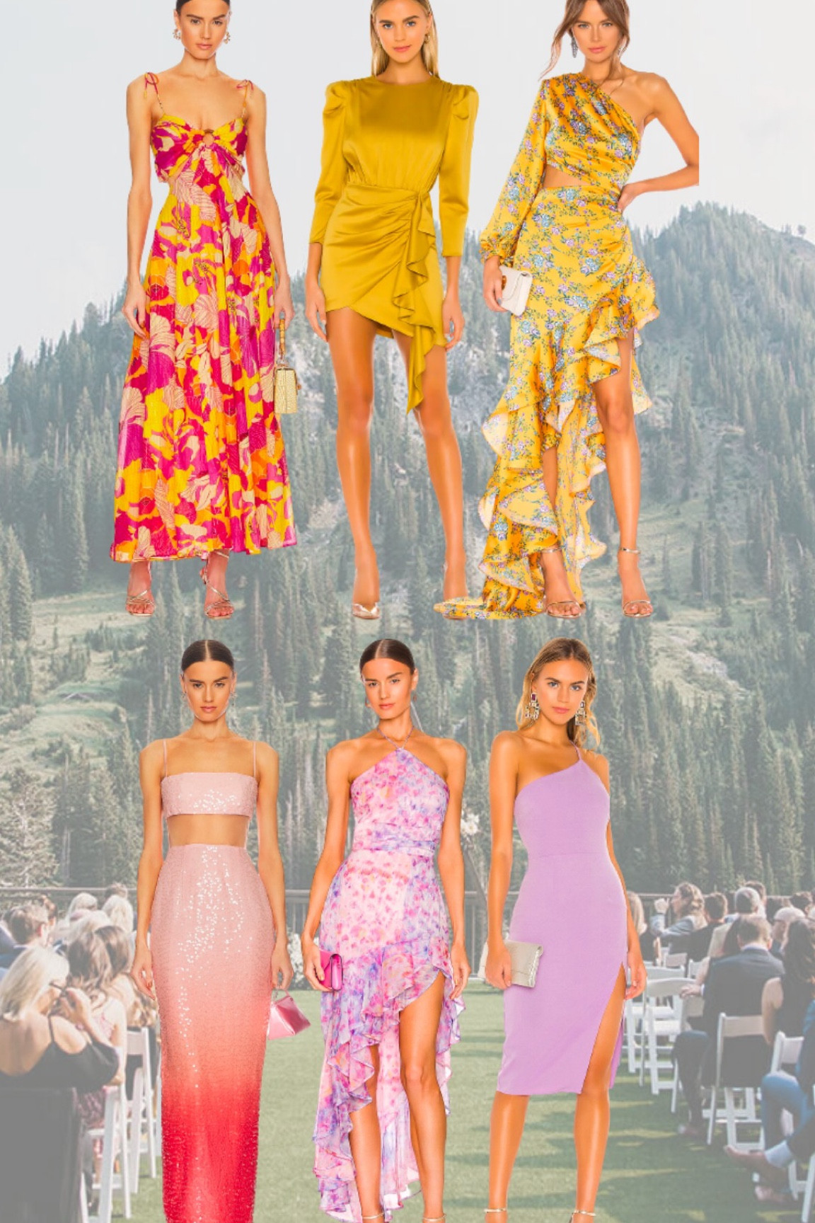 Mountain wedding guest dresses 

#LTKwedding #LTKFind