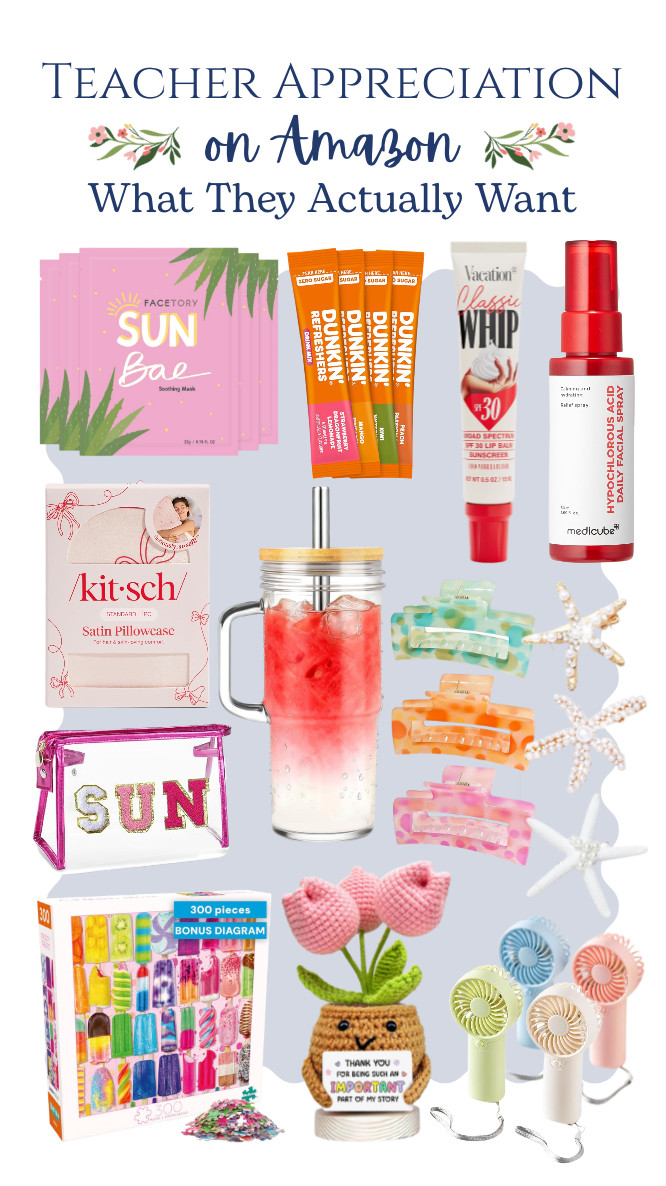 Found the perfect Teacher Appreciation gifts on Amazon! Perfect for those who deserve a little something extra. 

 #LTKselfcare #LTKSaleAlert #LTKSwim