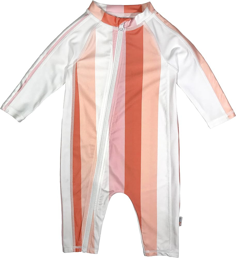 SwimZip UPF 50+ Girls Long Sleeve Sunsuit (Multiple Colors) | Amazon (US)