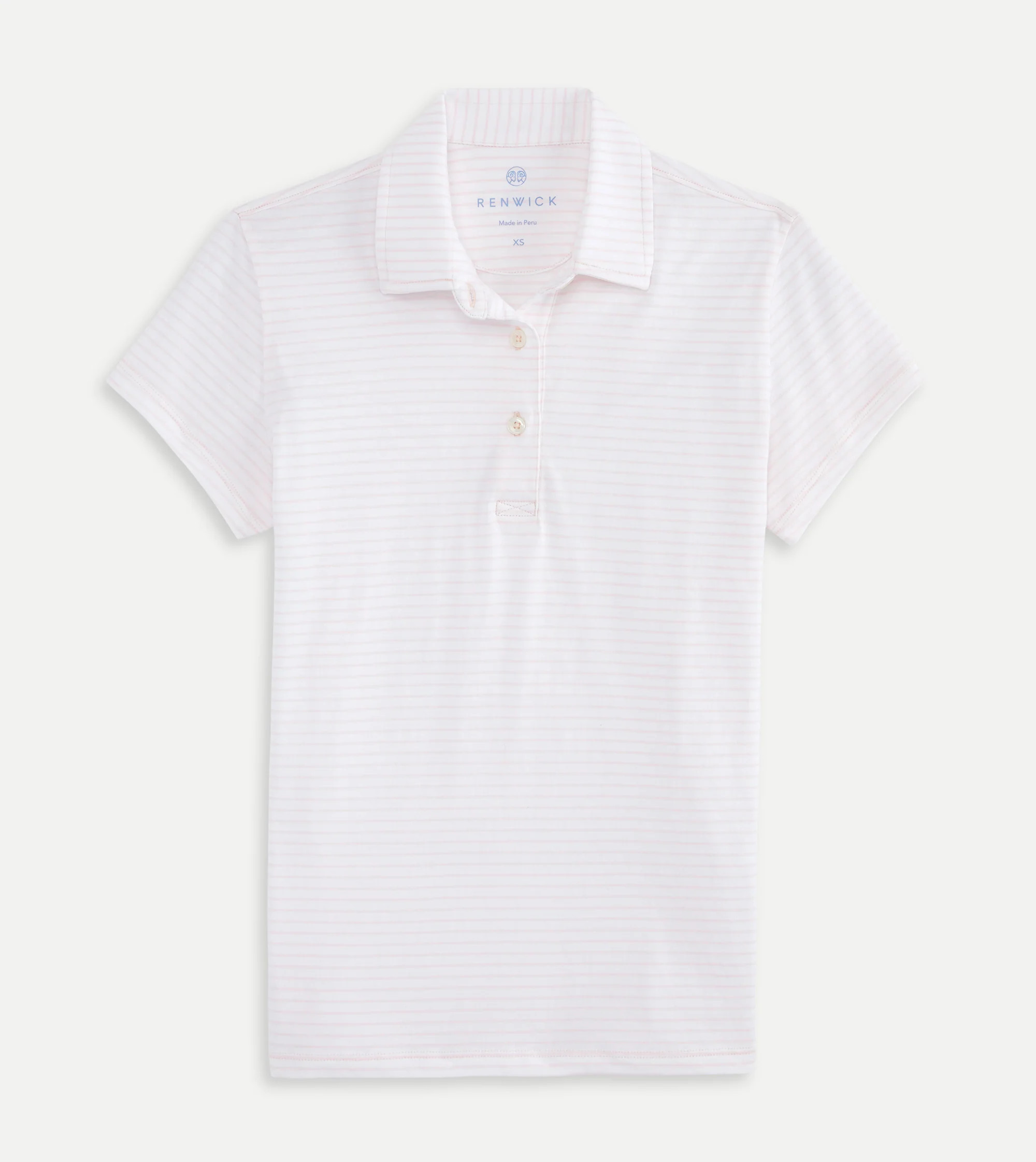 The Renwick Striped Pima Polo | Renwick Golf