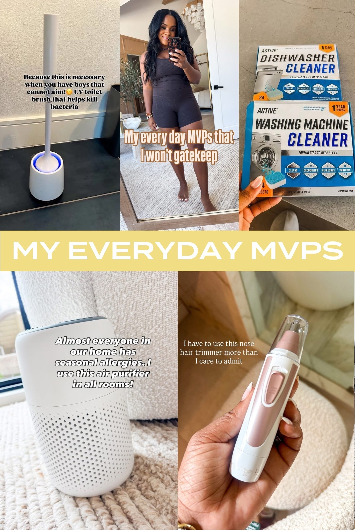 My everyday MVPs that I won’t gatekeep

#LTKFindsUnder100 #LTKFindsUnder50 #LTKStyleTip