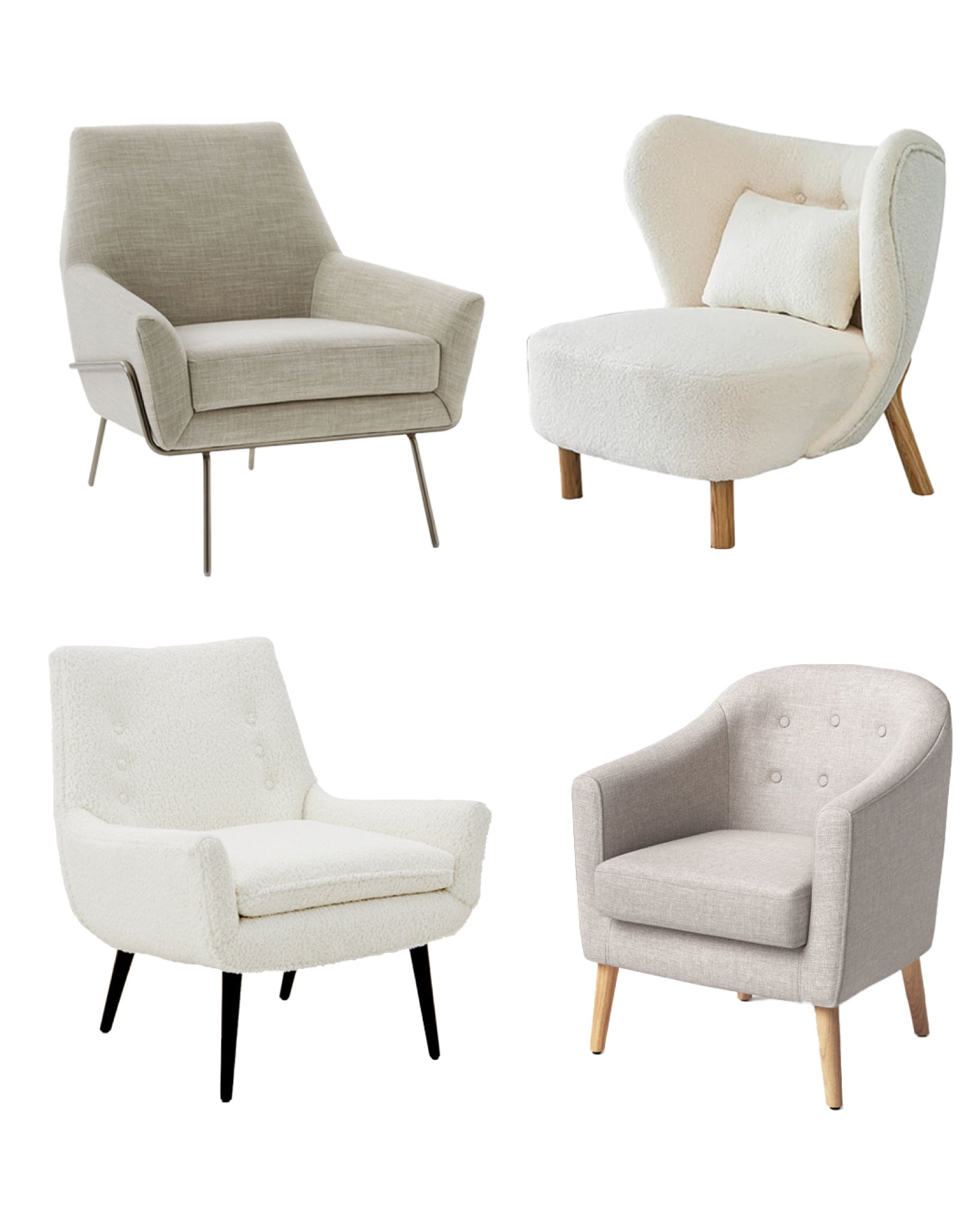 Minimalist and neutral accent chairs 🤍 Shop today! 

#LTKhome #LTKSpringSale #LTKSeasonal
