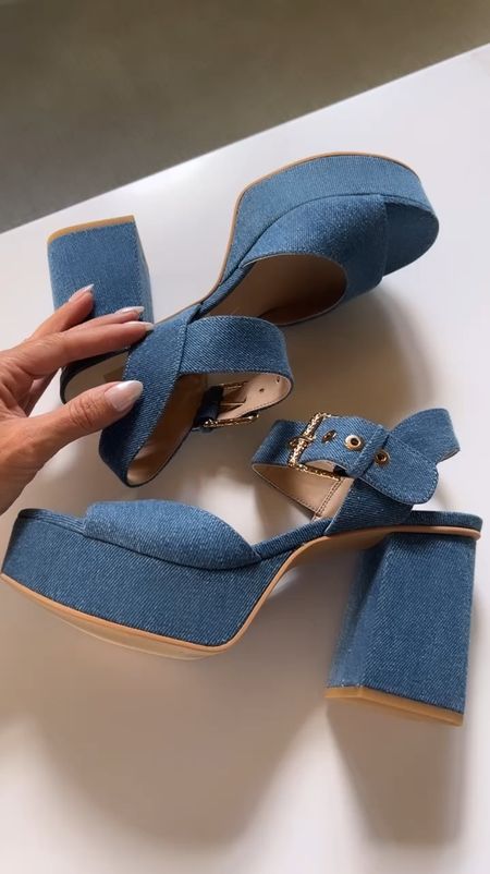 These are AMAZING!  Love love love and they are currently on sale! 

#kbstyled #summersandals #summershoes #sandals #denimsandals #shoesale 

#LTKSaleAlert #LTKShoeCrush #LTKFindsUnder100