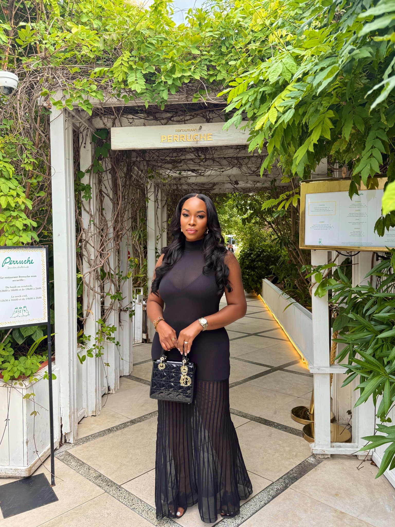 Outfit: slayed. Appetite: ready. Mood: elegant 😌🍾 Shop this dress on my LTK page ✨