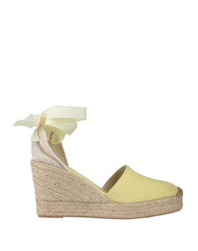 Lagoa Woman Espadrilles Yellow Size 11 Soft Leather | YOOX (US)