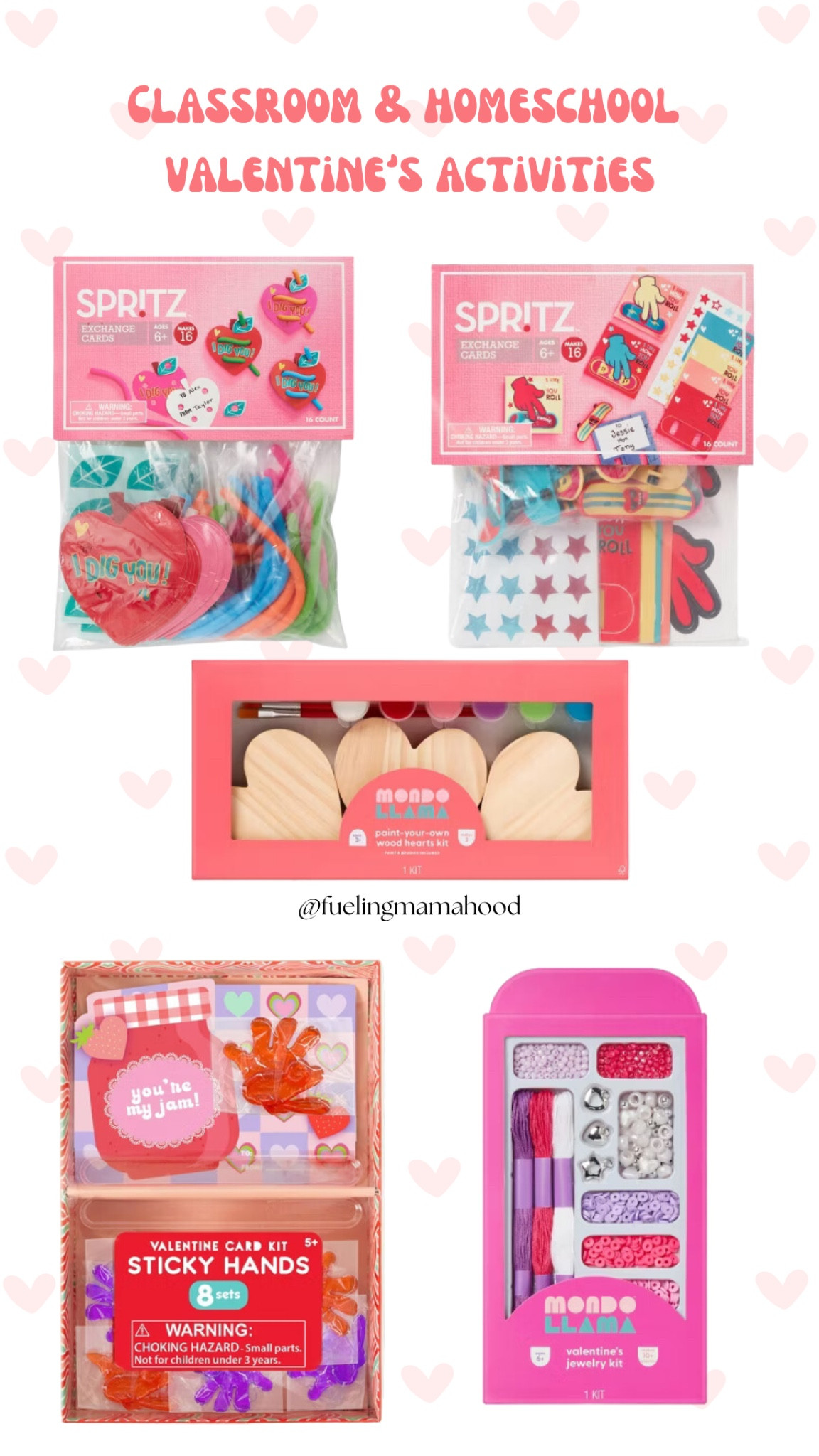 CLASSROOM & HOMESCHOOL VALENTINE’S ACTIVITIES 

#LTKKids