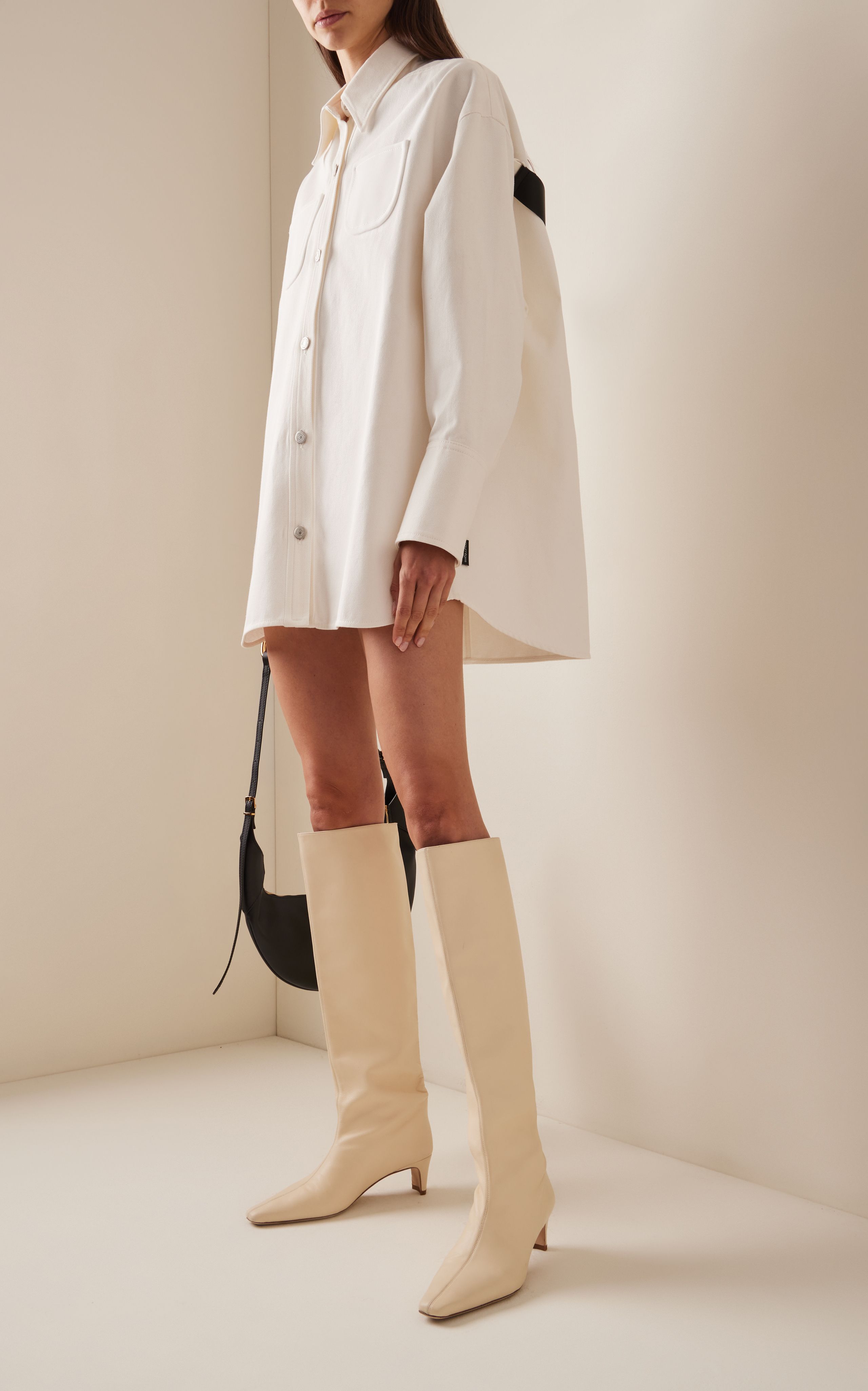 Wally Leather Knee Boots | Moda Operandi (Global)