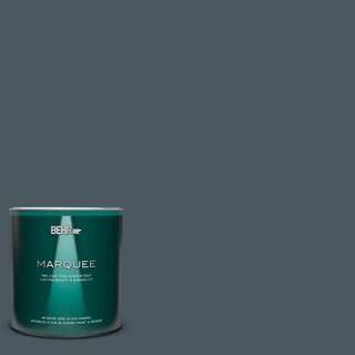 BEHR MARQUEE 1 qt. #S470-7 Undersea Semi-Gloss Enamel Interior Paint & Primer | The Home Depot