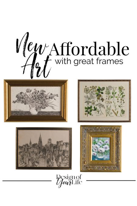 New art just dropped, affordable, beautiful, versatile, AND have great frames  

#LTKhome #LTKfindsunder50
