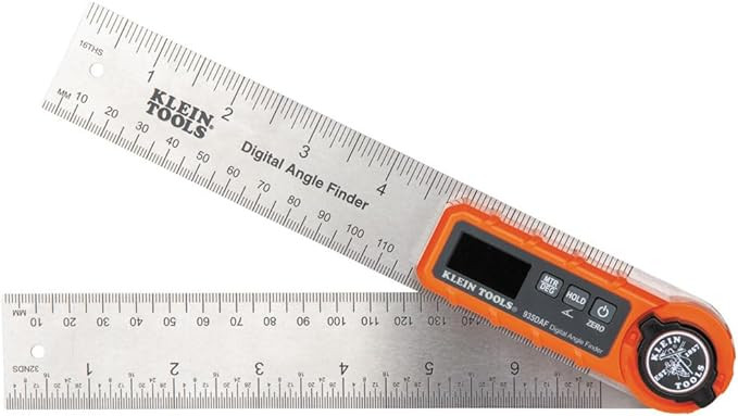 Klein Tools 935DAF Digital Angle Finder, Precision Measurements, Miter Saw Protractor Angle Calcu... | Amazon (US)