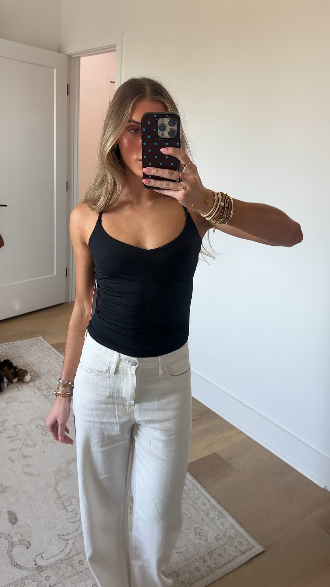 Amazon size small QINSEN Womens Cross Back Tank Top V Neck Double Lined Camisole Top Sleeveless Spaghetti Strap Going Out Tops

#LTKSeasonal #LTKSaleAlert #LTKootd