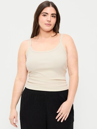 Rib-Knit Cami Tank Top | Old Navy (US)