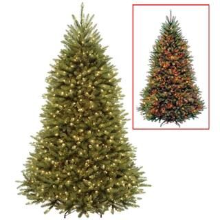 National Tree Company 7.5 ft. PowerConnect Dunhill Fir Artificial Christmas Tree with Dual Color ... | The Home Depot