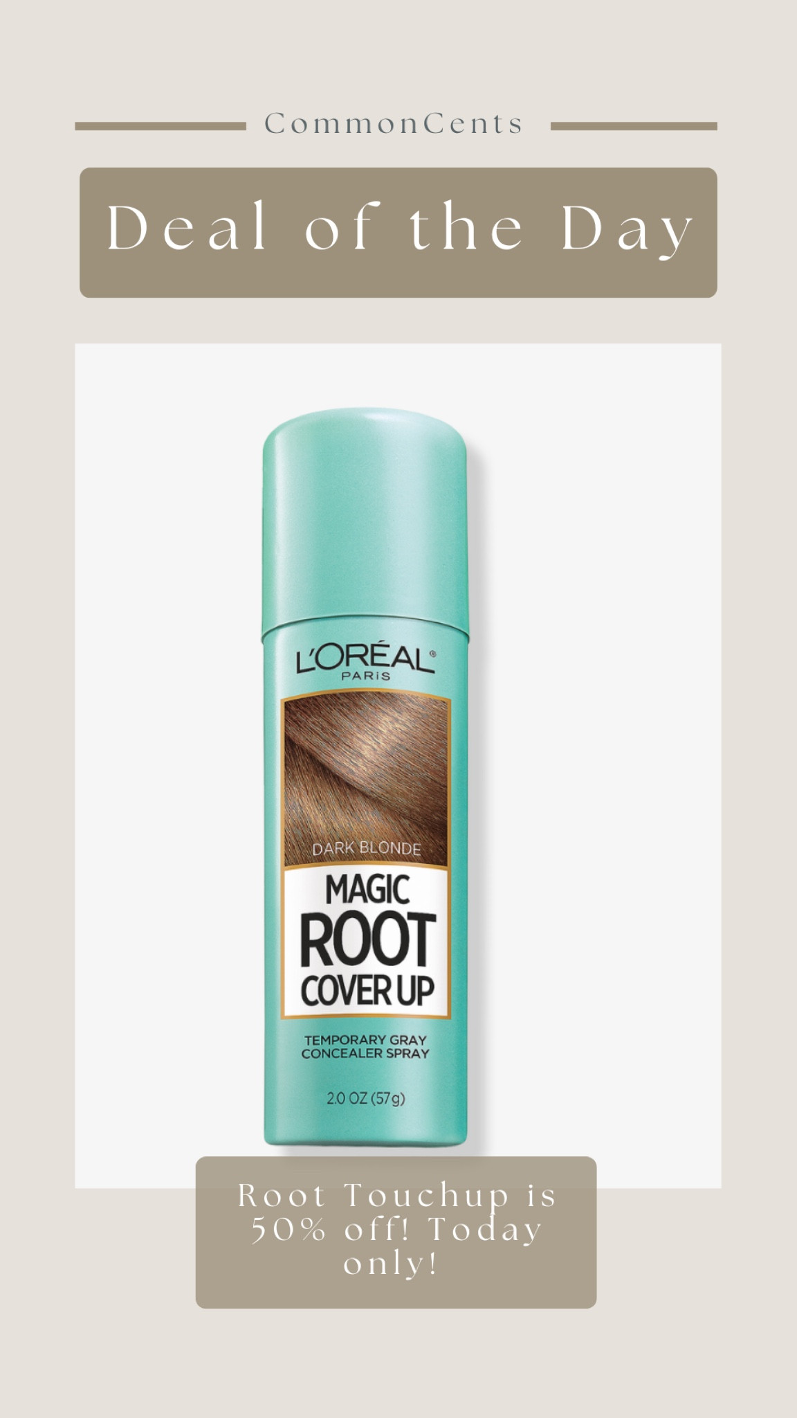 Ulta Gorgeous Hair Event is on and today they have 50% off L’Oréal root touch up! My mom swears by this stuff 

#LTKbeauty #LTKunder50 #LTKsalealert