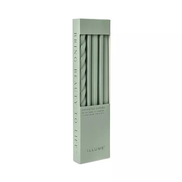 Assorted Sage Green Candle Tapers 3-pack, 7.65 oz. | Bloomingdale's (US)