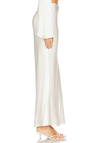 Isabelle Maxi Skirt in Ivory | Revolve Clothing (Global)