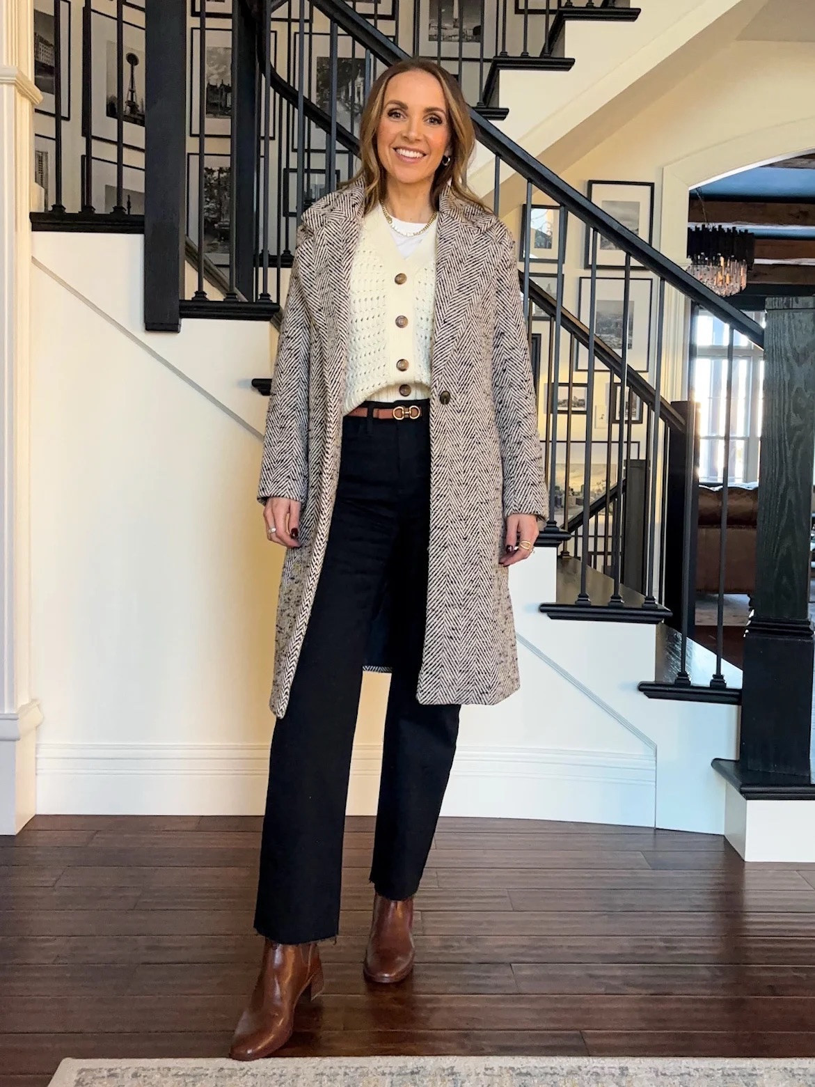 Layered elevated work or night out look from @kohls with beautiful wool coat + cardigan sweater 

#LTKStyleTip #LTKSeasonal #LTKFindsUnder50