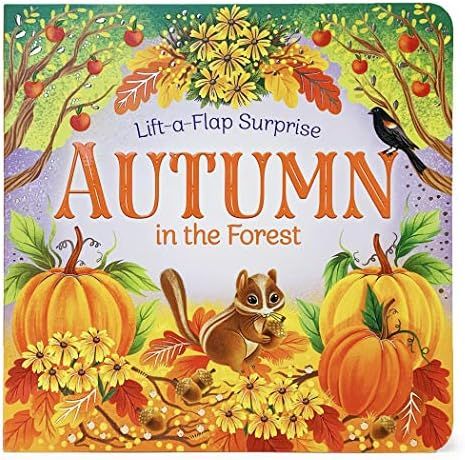Amazon.com: Autumn In The Forest Deluxe Lift-a-Flap & Pop-Up Seasons Board Book for Fall: 9781680... | Amazon (US)