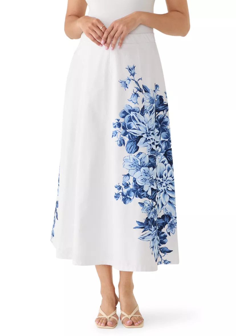 Women's A-Line Floral Skirt | Belk