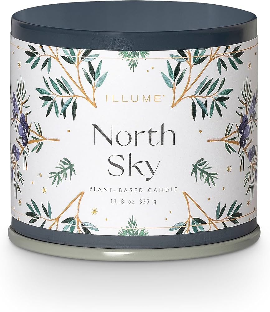 ILLUME Vanity Tin Candle, North Sky, Signature 11.8 oz. | Amazon (US)