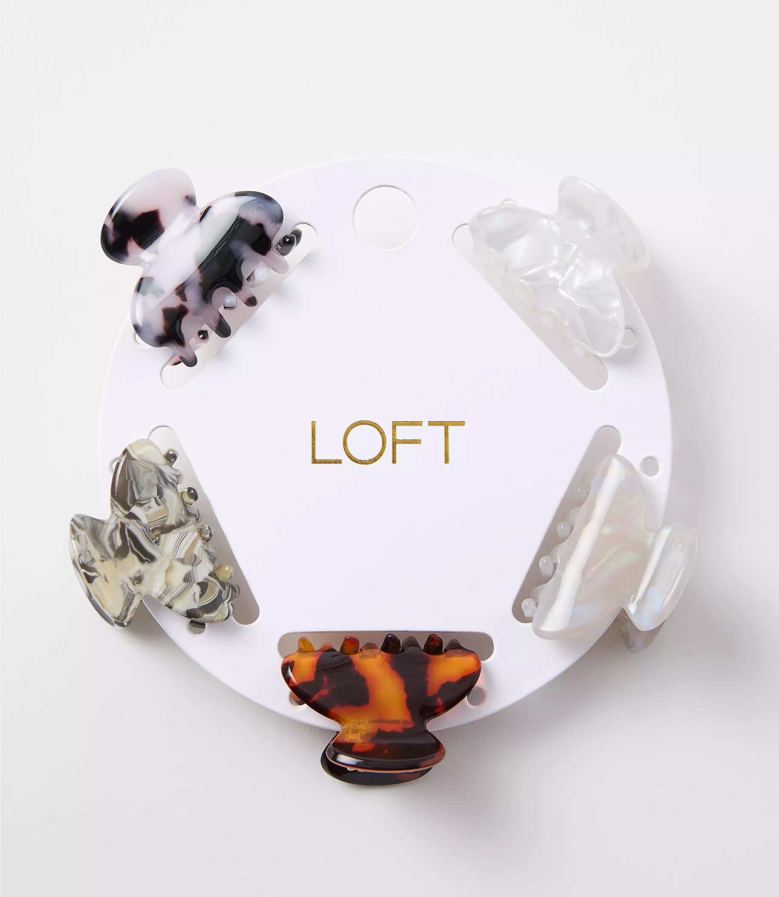 Mini Claw Hair Clip Set | LOFT