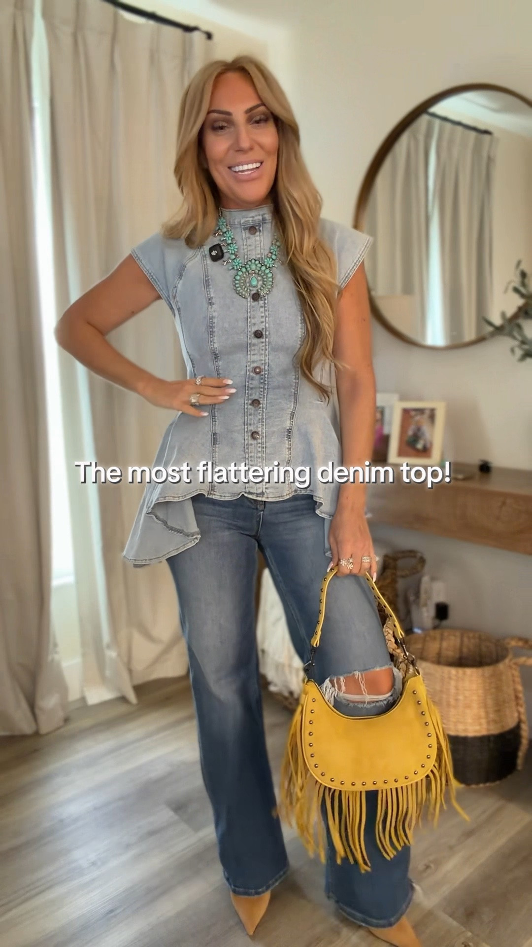 Denim on Denim

#LTKOver40 #LTKootd #LTKMidsize