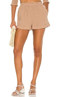 MAJORELLE Conway Short in Beige from Revolve.com | Revolve Clothing (Global)