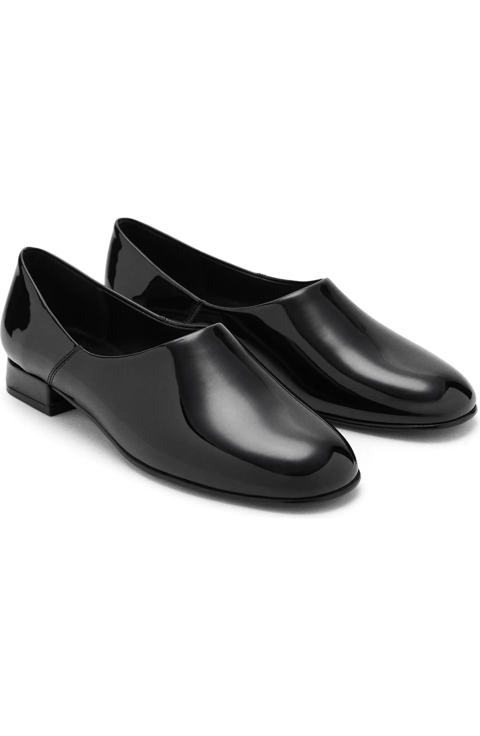 Patent Faux Leather Flat (Women) | Nordstrom