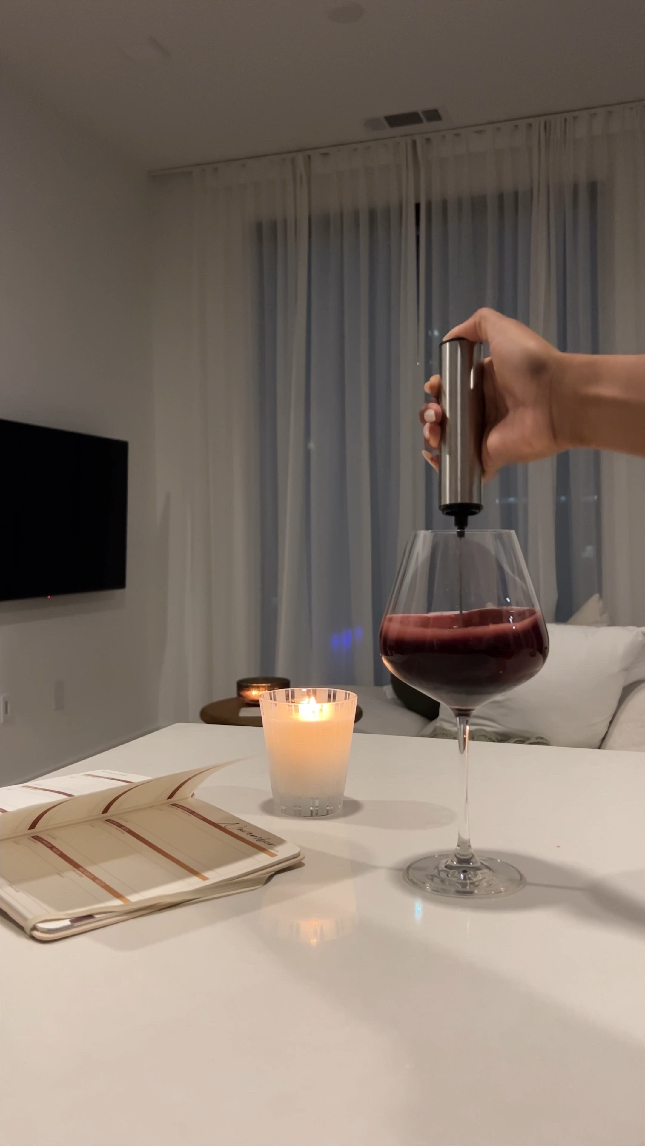 my magnesium mocktail recipe + wine glass deets 🍷:

1tsp of Moon Juice Magnesi-om ‘Berry Calm’ flavor
optional: add 1 scoop of nello calm magnesium powder
1-2oz of Tart Cherry Juice 
1-2 oz of Olipop strawberry vanilla flavor
+ add ice 
stir, mix, sip & enjoy 🥰💗. flavor is 11/10!! 


#LTKhome #LTKbeauty