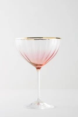 Waterfall Coupe Glass | Anthropologie (US)