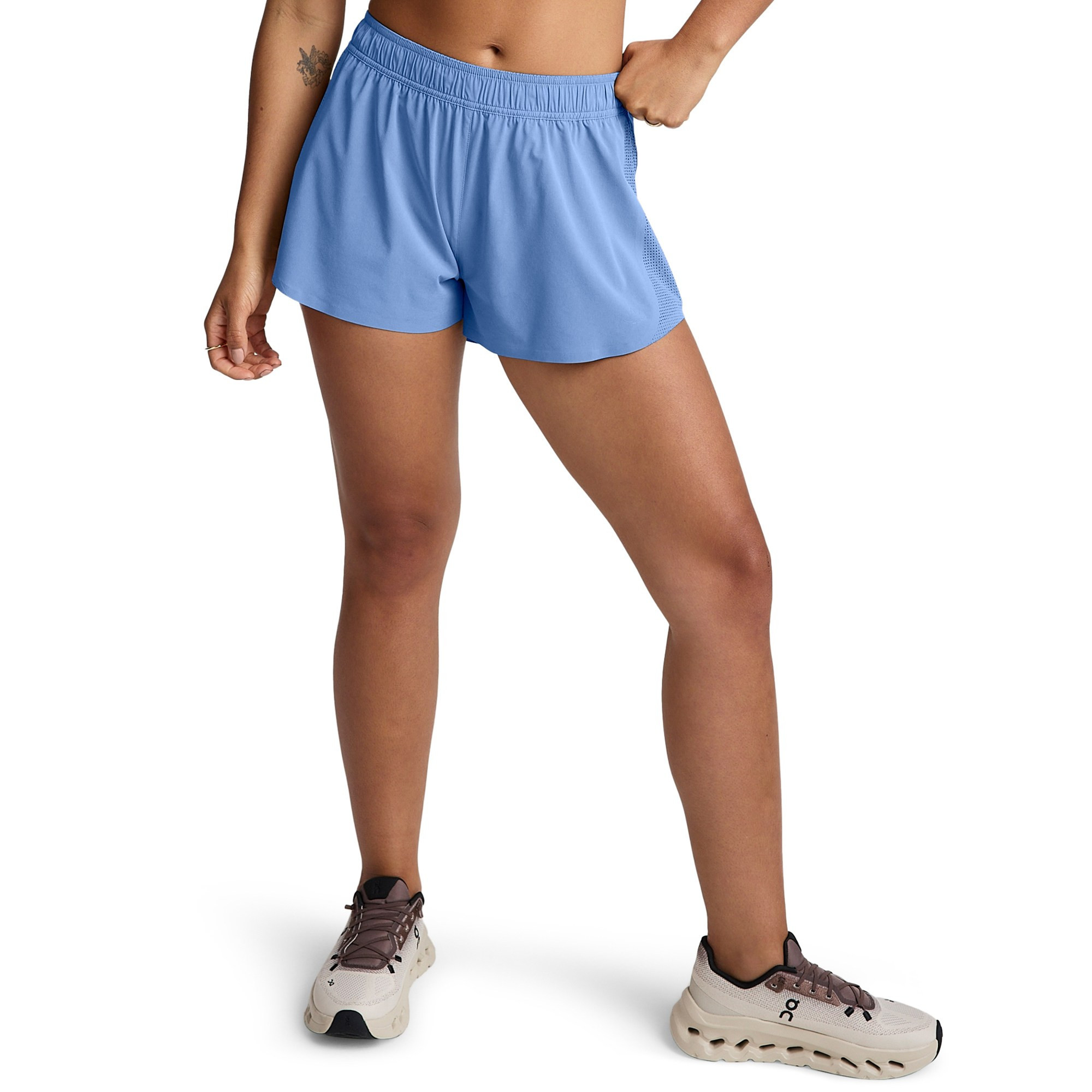Beyond Yoga Women's Solemate Run Shorts Blue XL | REI