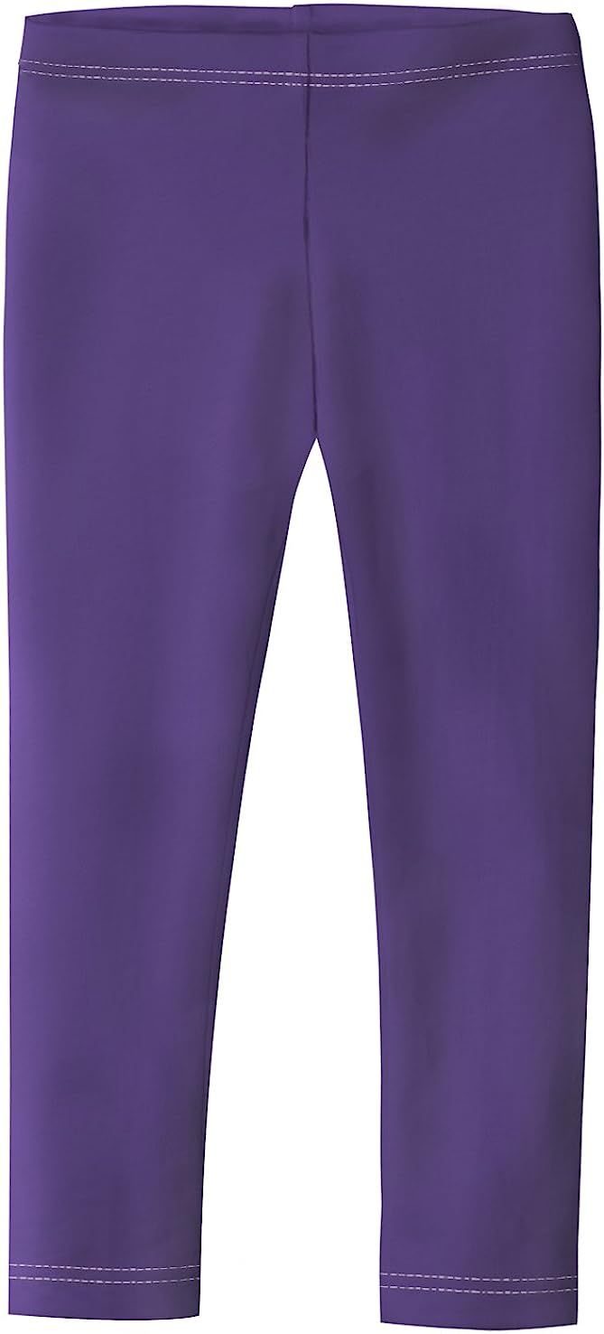 City Threads Girls' Leggings in 100% Cotton for School Uniform or Play - Made in USA! | Amazon (US)