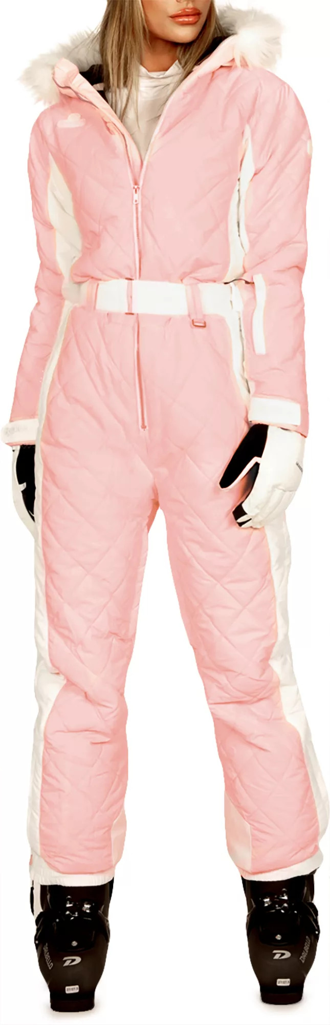 Tipsy Elves Women's Powder Me Pink Snowsuit, Medium | Public Lands