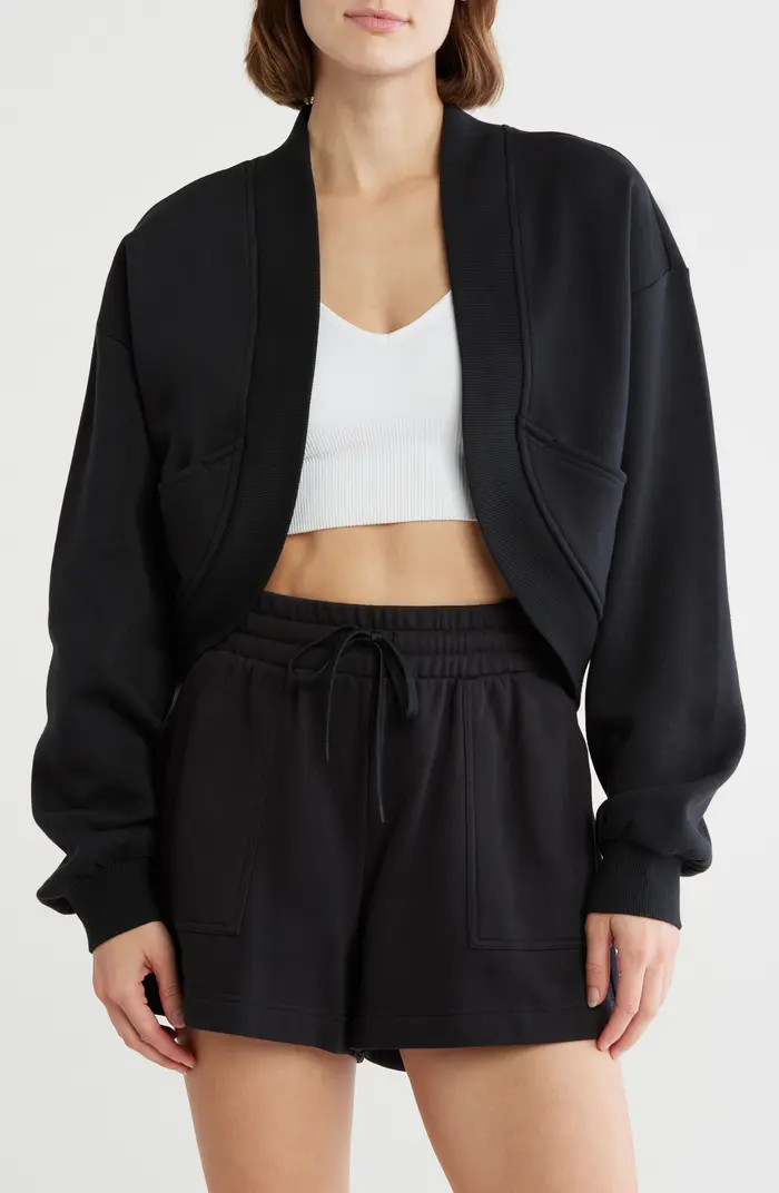 Z by Zella Feather Fleece Shrug Cardigan | Nordstromrack | Nordstrom Rack