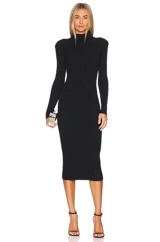 ASTR the Label Abilene Midi Dress in Black from Revolve.com | Revolve Clothing (Global)