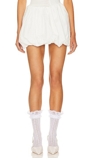 Balloon Skirt in White | Revolve Clothing (Global)