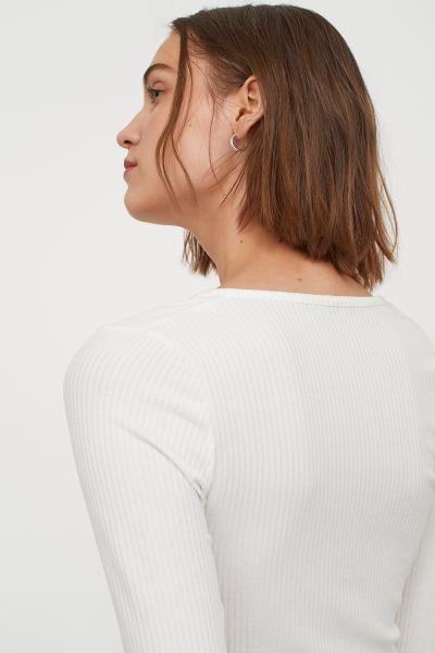 Ribbed cardigan | H&M (UK, MY, IN, SG, PH, TW, HK)