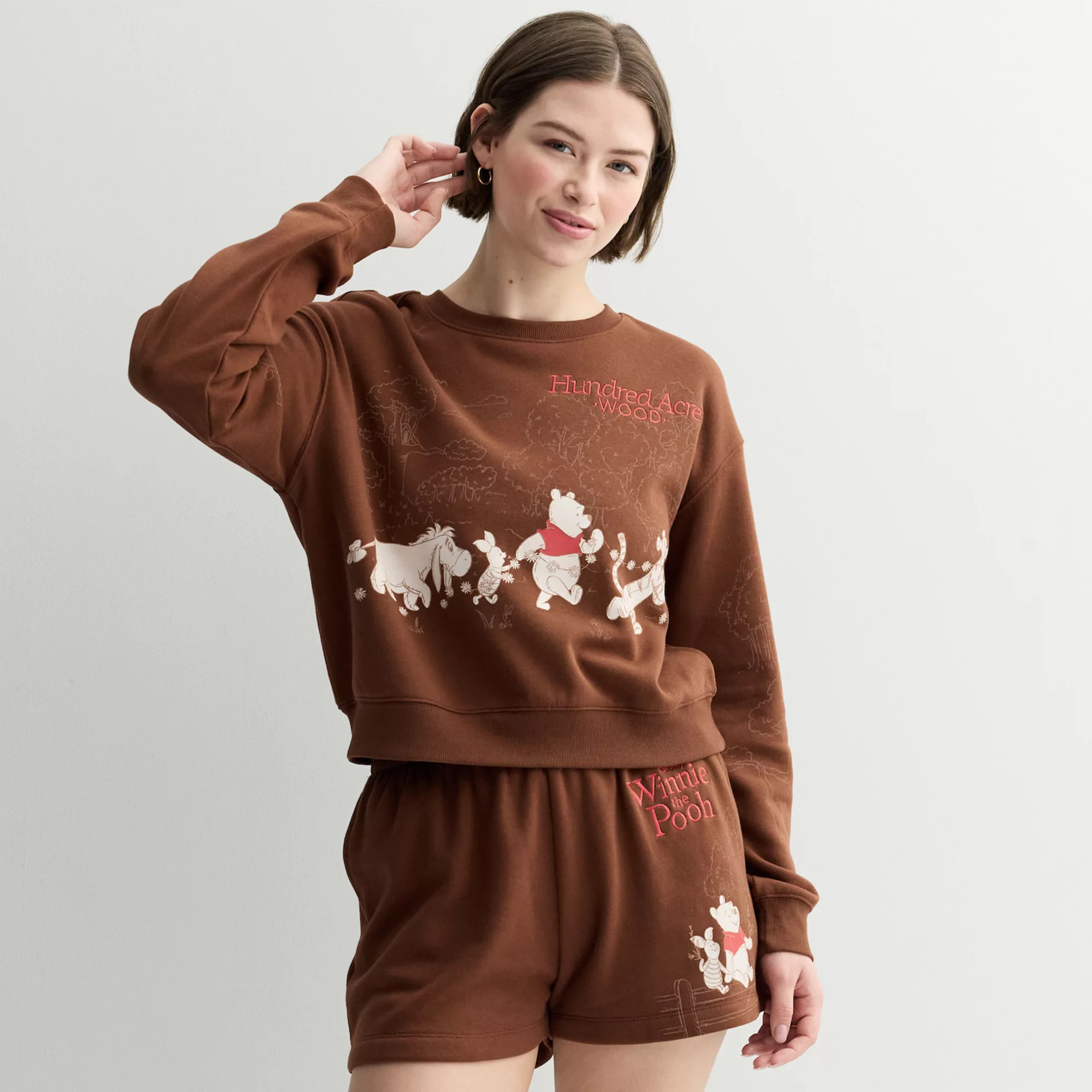 Juniors' Disney\u2019s Winnie the Pooh Graphic Pullover Sweatshirt | Kohl's
