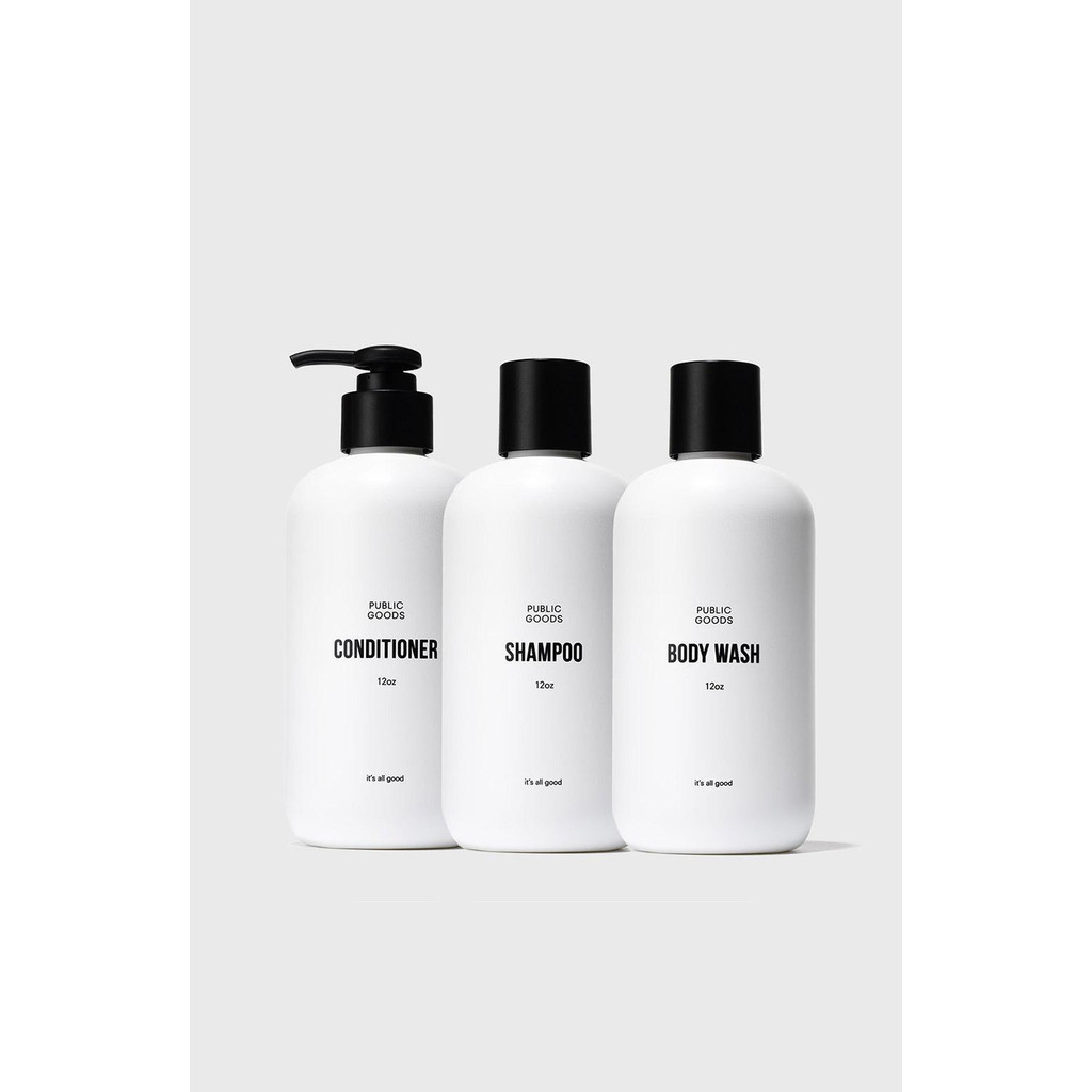 PUBLIC GOODS Shower Essentials Set in White at Nordstrom | Nordstrom