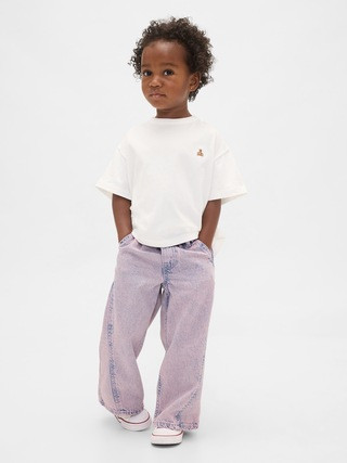 Baby & Toddler Pull-On Baggy Wide-Leg Jeans | Gap (US)