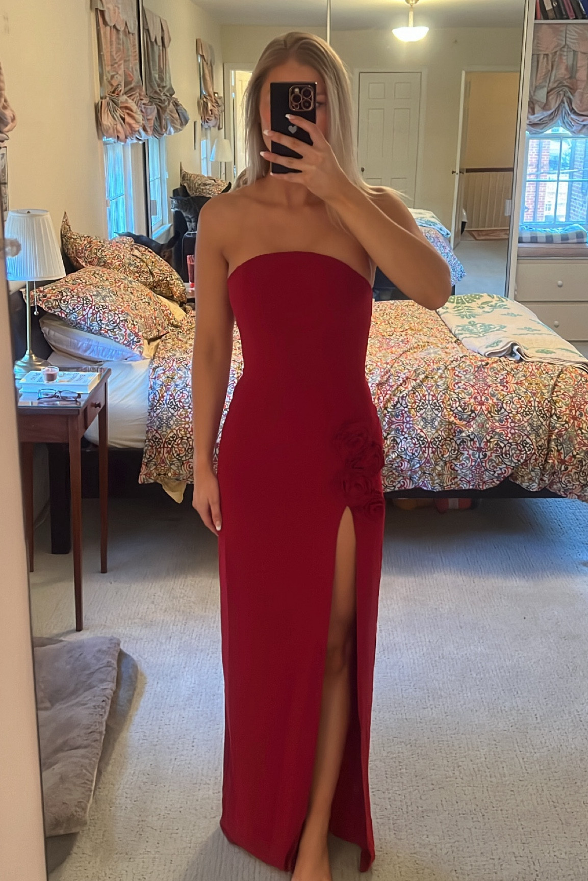Love this wine color. Size Xs. Comes in other colors!

#LTKparties #LTKstyletip #LTKwedding