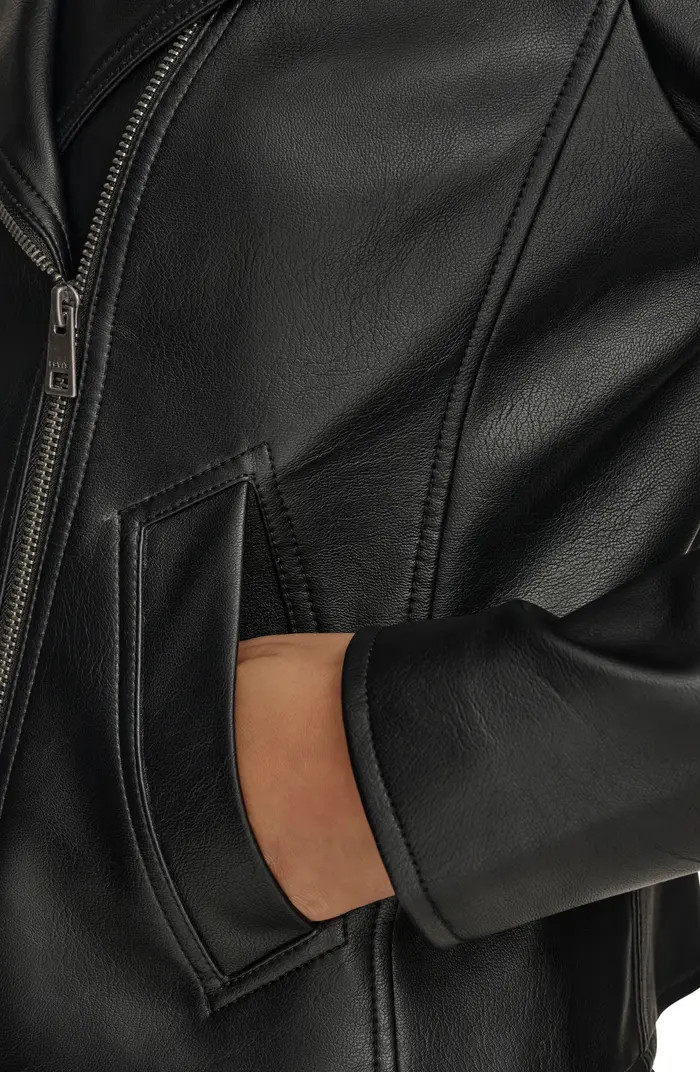 Women's Essential Faux Leather Moto Jacket | Nordstrom